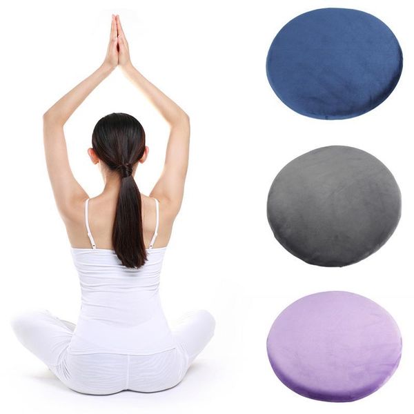 yoga mats sport meditation pillow round memory cotton decompression wear-resistant non-slip cushion for office room home